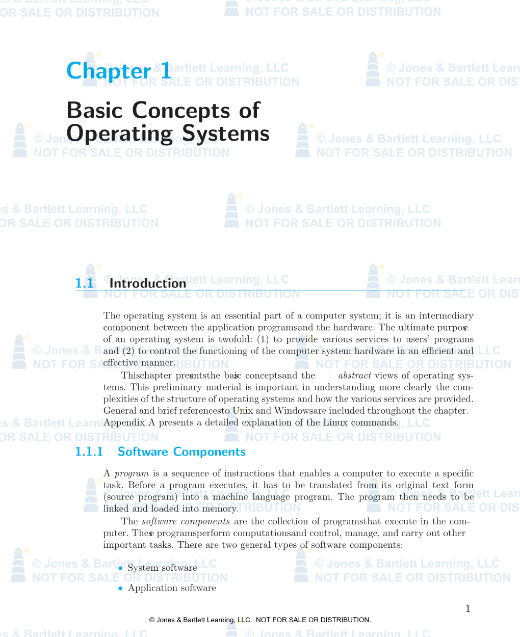 Basic Concepts of Operating Systems