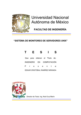 Universidad Nacional Autónoma De México, Por Permitirme El Honor De Formar Parte De Ella