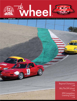 January 2021 the Official Publication of the San Francisco Region of the Sports Car Club of America