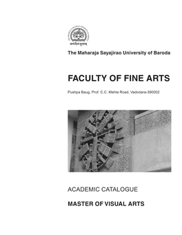 Faculty of Fine Arts