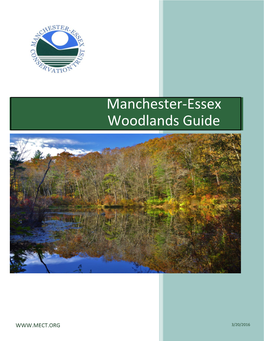 Manchester Essex Woodlands Guide