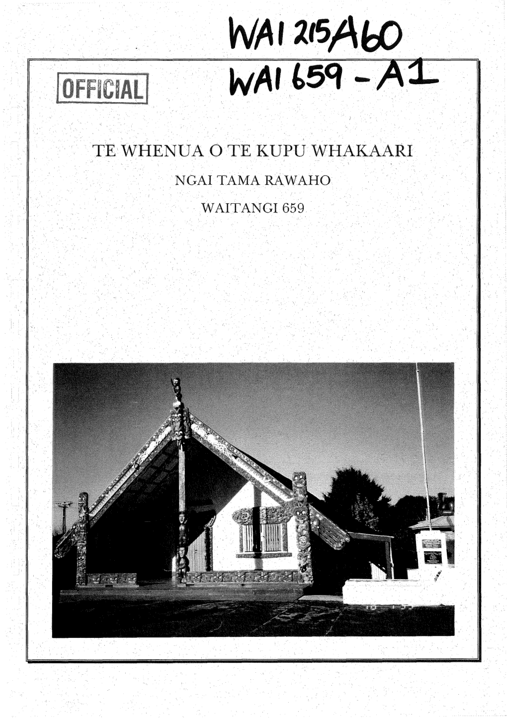 Te Whenua 0 Te Kupuwhakaari