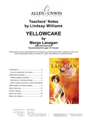 YELLOWCAKE by Margo Lanagan ISBN 9781742374789 Recommended for Ages 15–18 Years