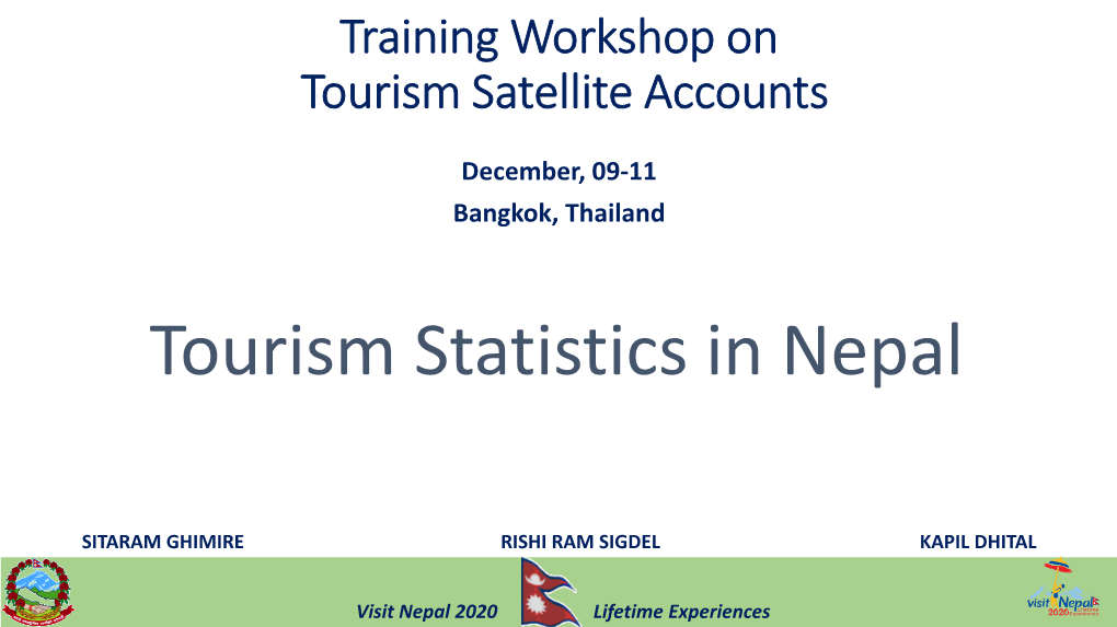 Tourism Statistics in Nepal