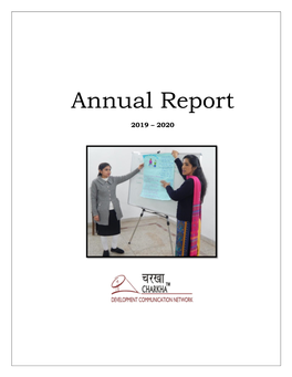 Charkha Annual Report 2019-2020