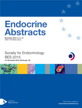 Endocrine Abstracts Vol 38