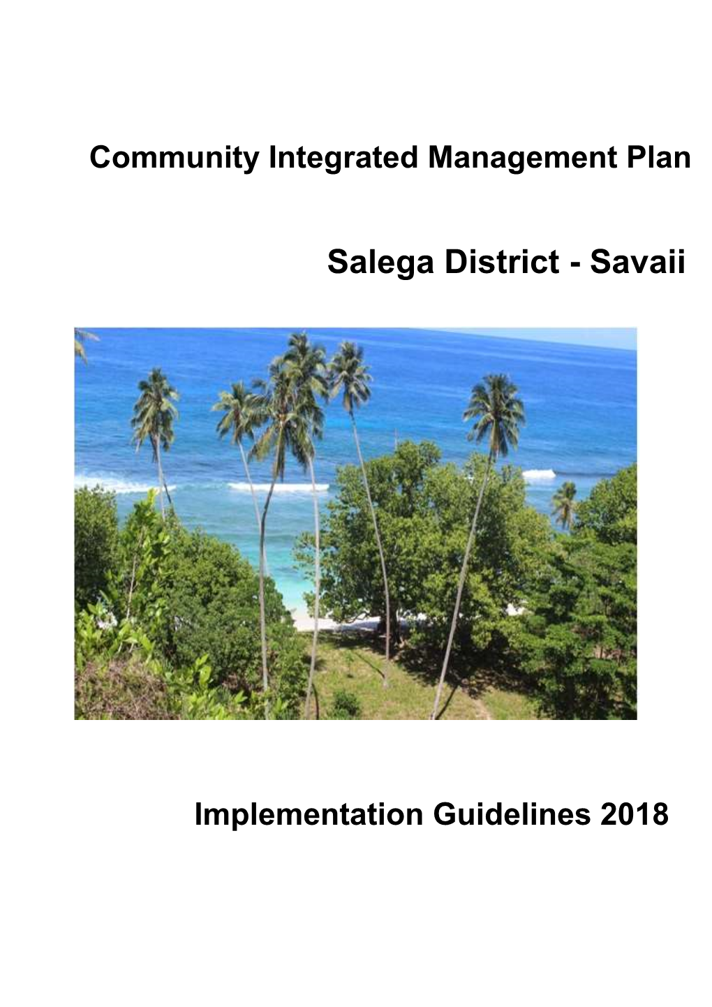 Salega District - Savaii