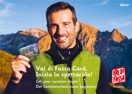 Val Di Fassa Card