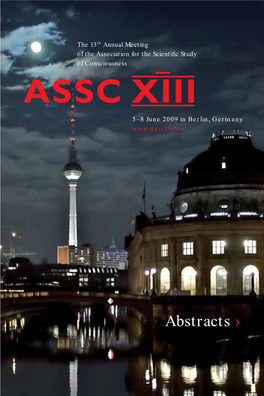 Abstracts › Table of Contents