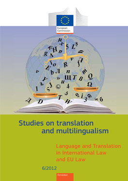 European Commission Study on Language And