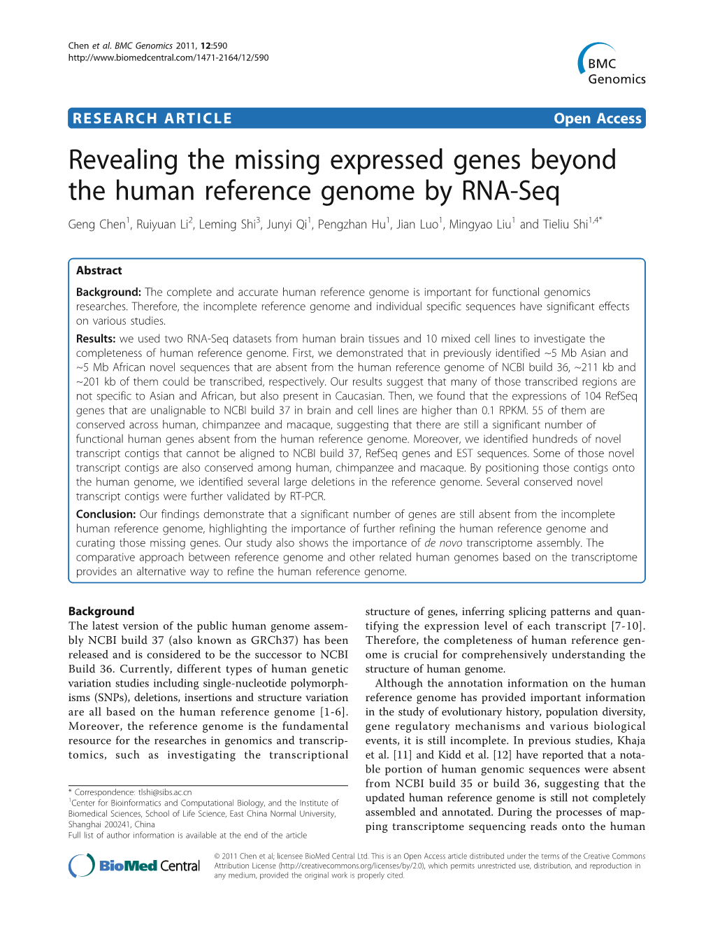 Revealing the Missing Expressed Genes Beyond the Human Reference