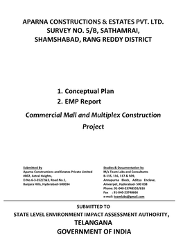 Survey No. 5/B, Sathamrai, Shamshabad, Rang Reddy District