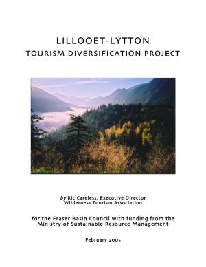 Lillooet-Lytton Tourism Diversification Project