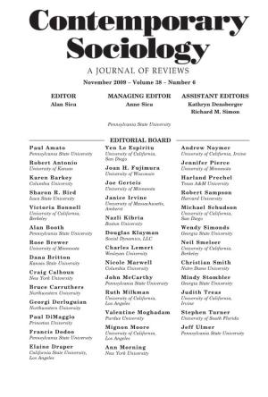 A JOURNAL of REVIEWS November 2009 – Volume 38 – Number 6