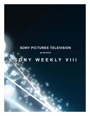 Sony Weekly Viii Sony Pictures Television Sony Weekly Viii
