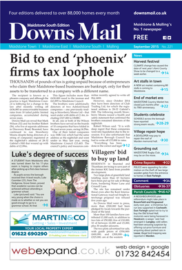 Bid to End 'Phoenix' Firms Tax Loophole