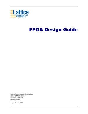 FPGA Design Guide