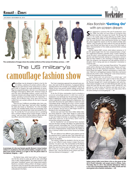 Camouflage Fashion Show