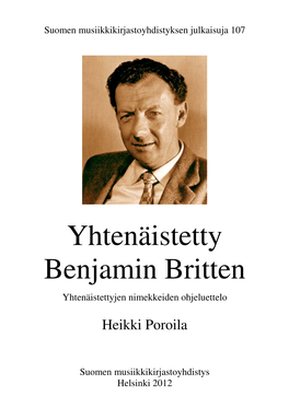 Yhtenäistetty Benjamin Britten
