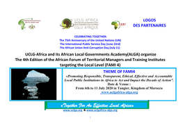 UCLG-Africa and Its African Local Governments Academy(ALGA)