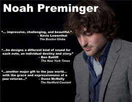 Noah Preminger
