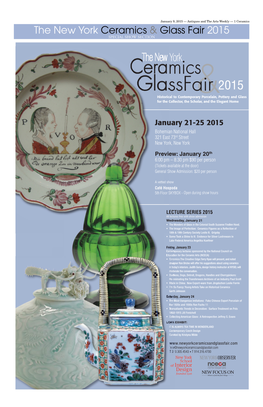 Ceramics Glassfair