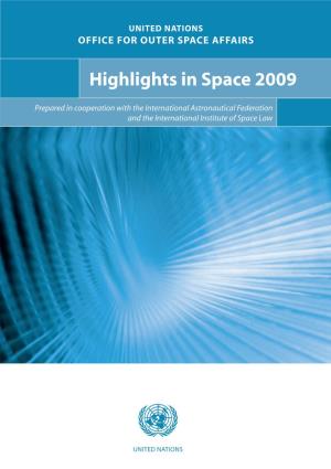 Highlights in Space 2009