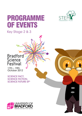 PROGRAMME of EVENTS Key Stage 2 & 3