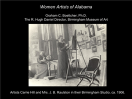 Women Artists of Alabama