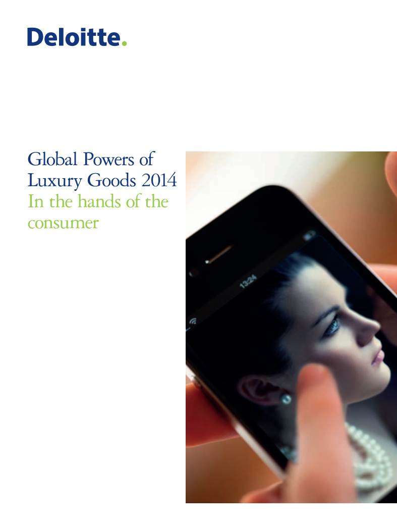 Global Powers of Luxury Goods 2014- in the Hands