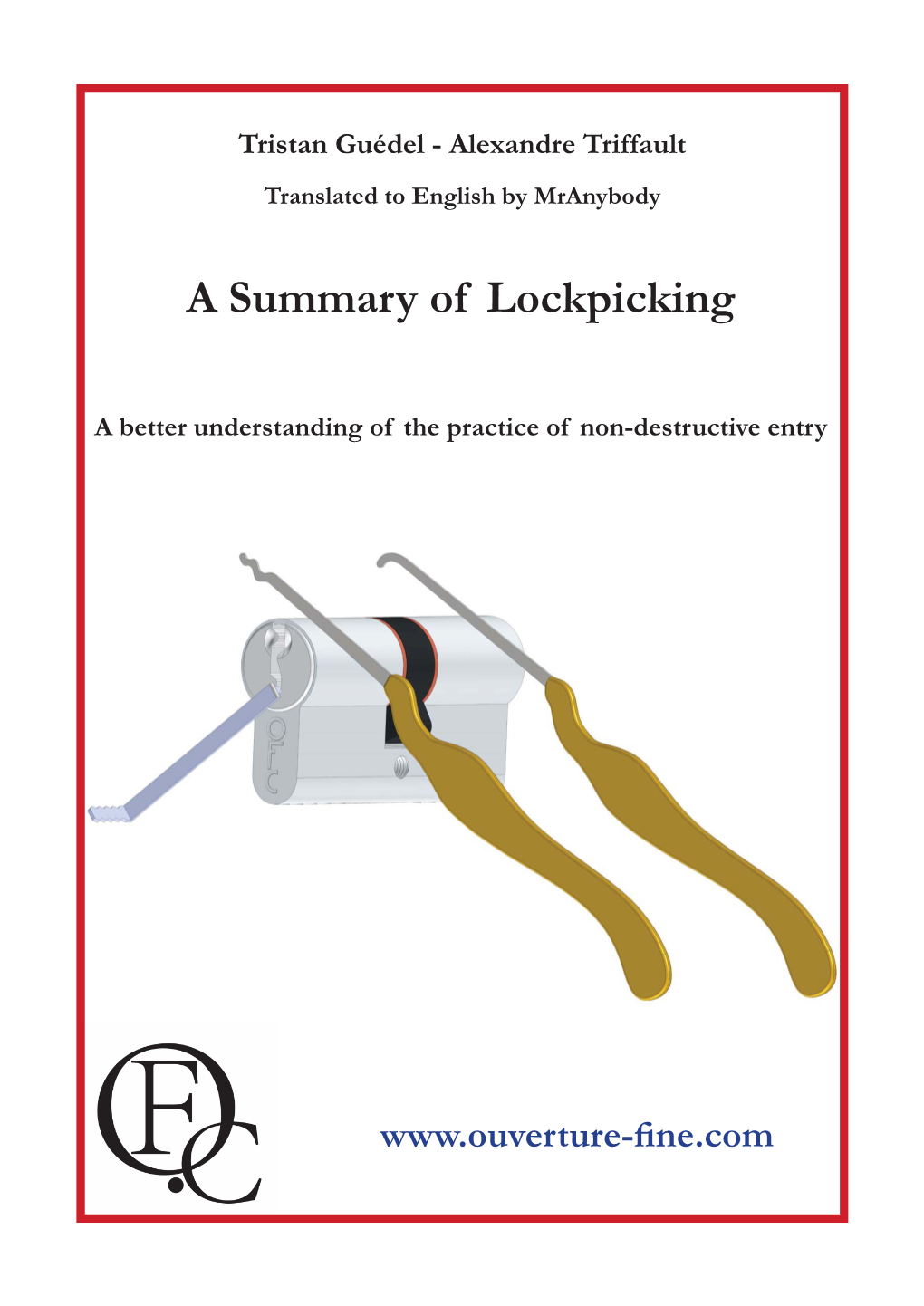 A Summary of Lockpicking