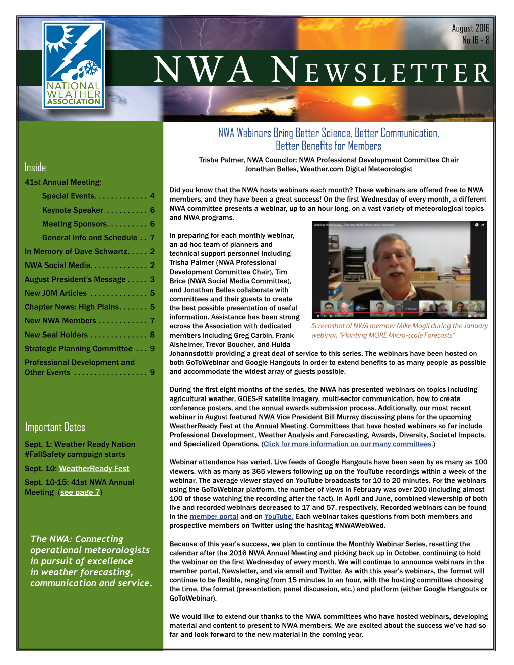 Nwa Newsletter