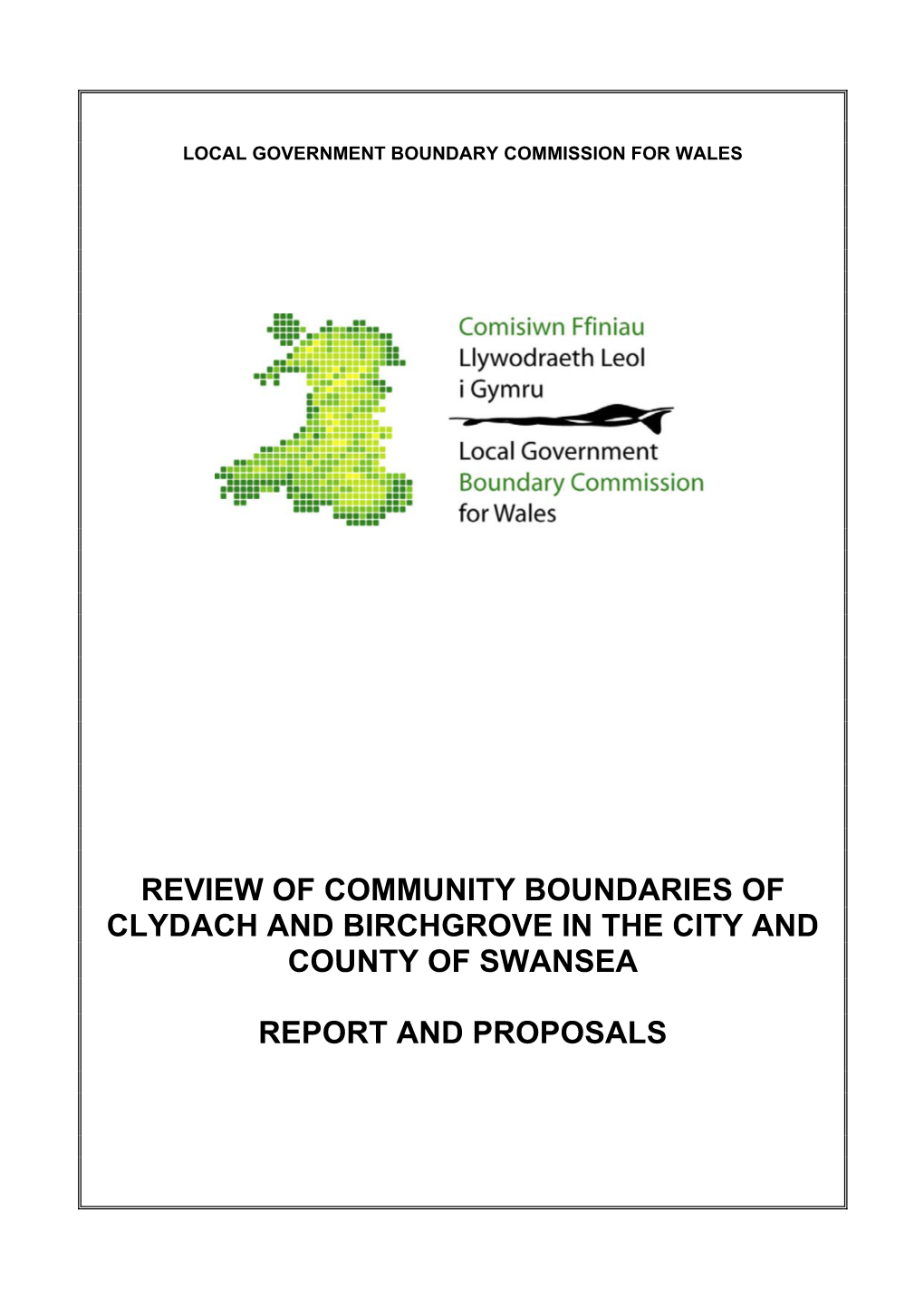 Local Government Boundary Commission for Wales