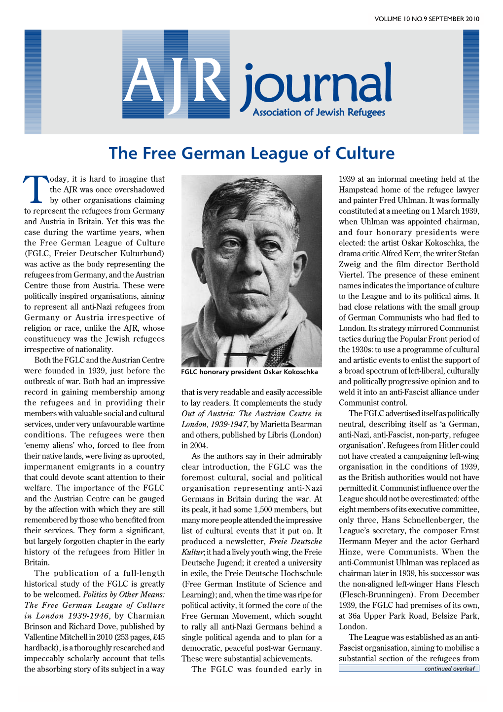 The Free German League of Culture