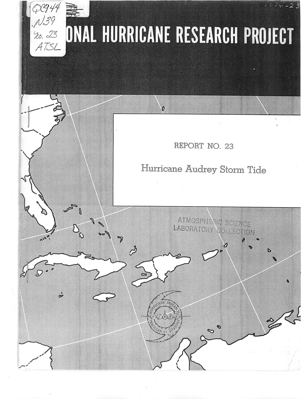 Hurricane Audrey Storm Tide