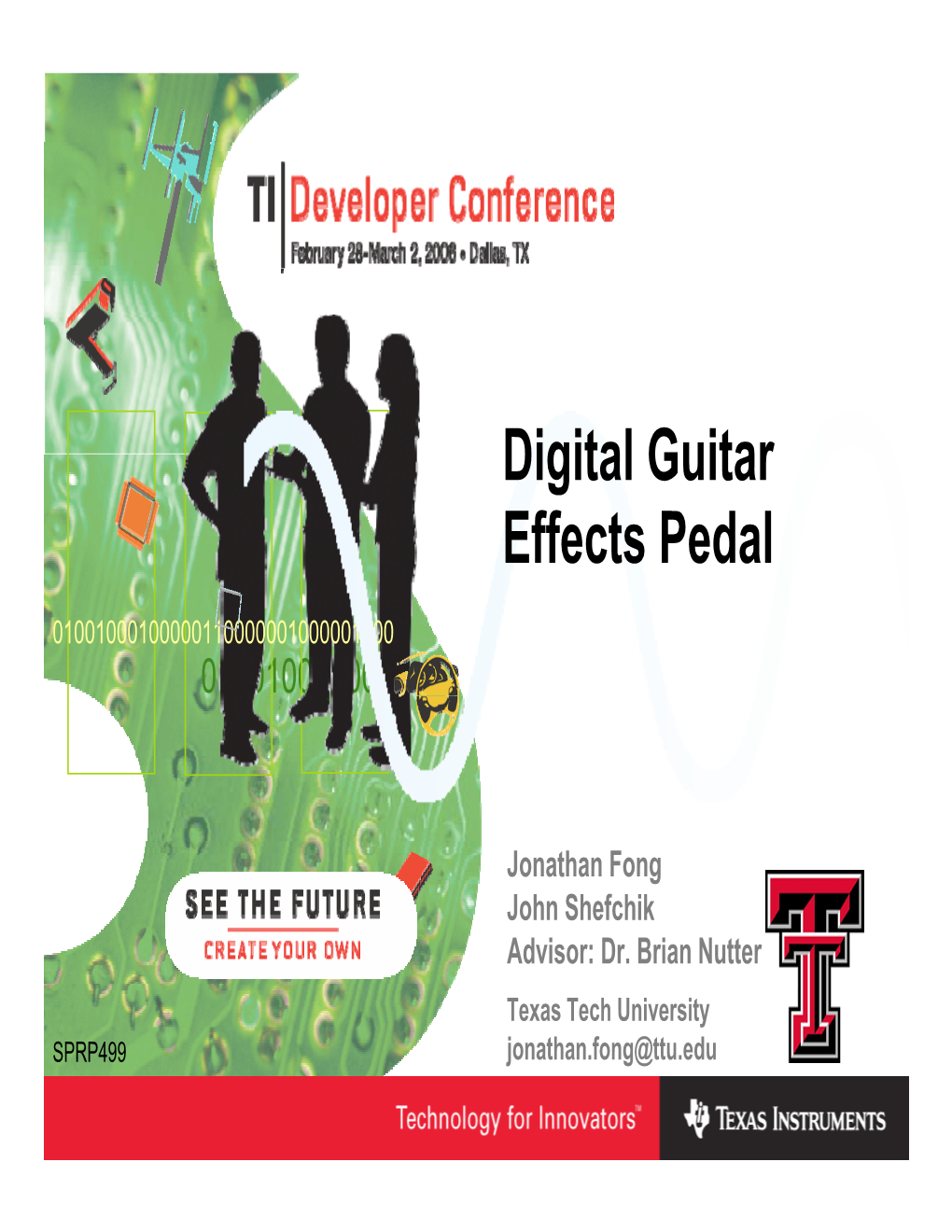 Digital Guitar Effects Pedal