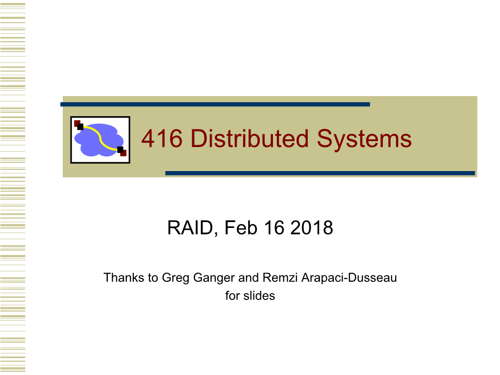 416 Distributed Systems