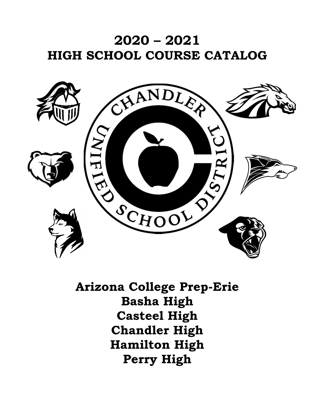 High School Course Catalog