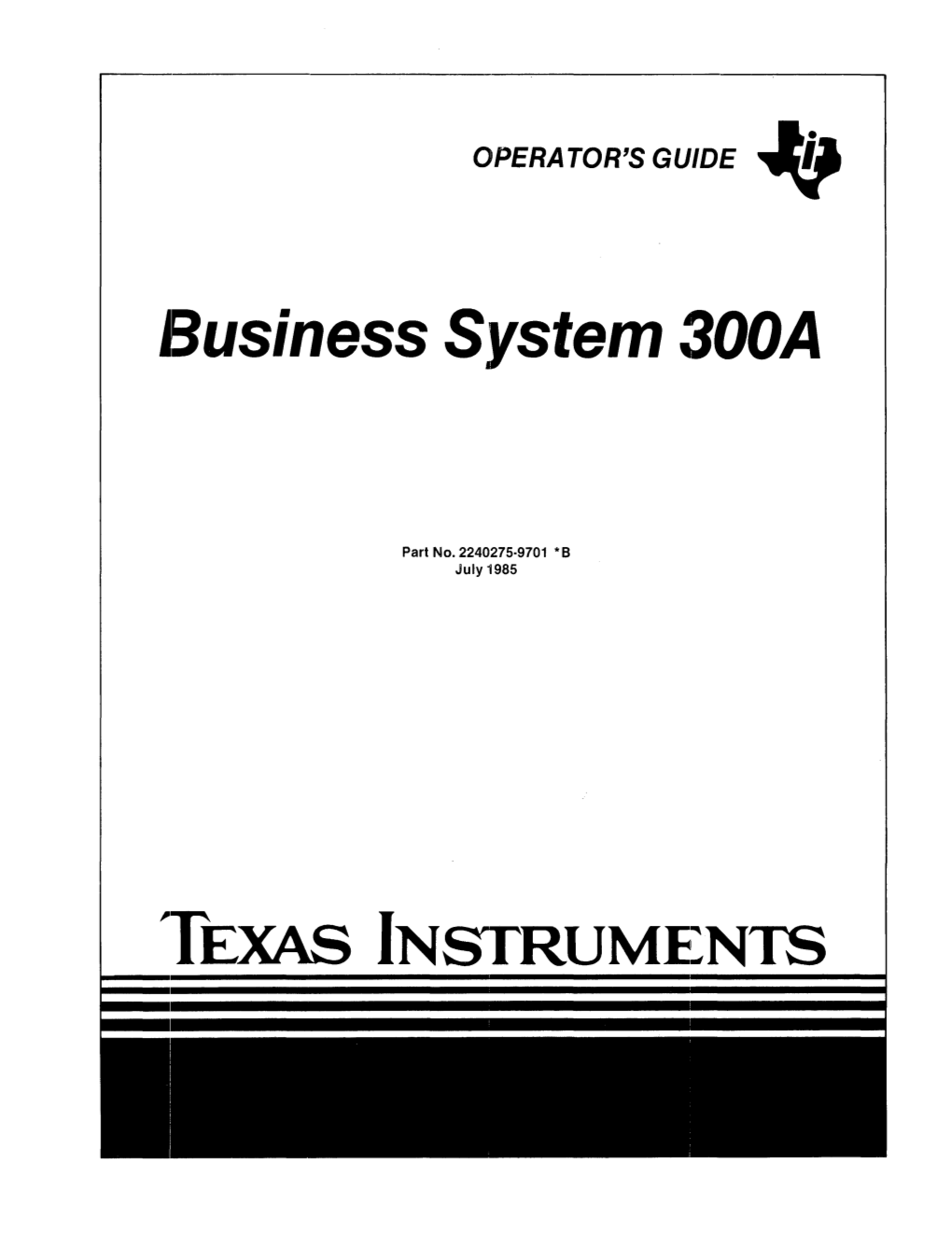 Business System 300A