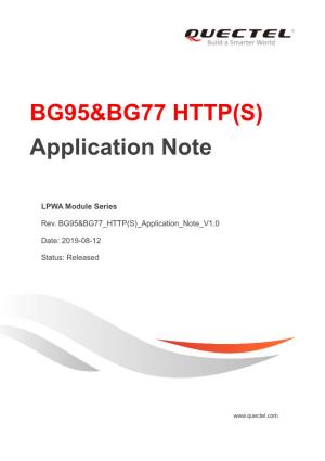 BG95&BG77 HTTP(S) Application Note
