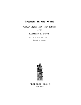 Freedom in the World 1980 Complete Book
