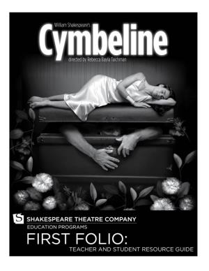 Cymbeline First Folio