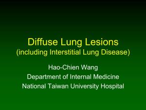 Diffuse Or Multiple Lung Lesions