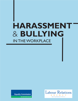 Harassment and Bullying in the Workplace from Both the Employer and the Employee Perspectives