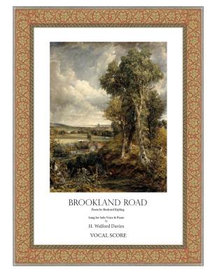 Brookland Road Poem by Rudyard Kipling