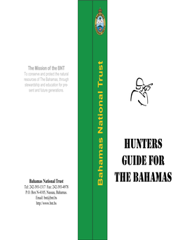 Hunters Guide for the Bahamas
