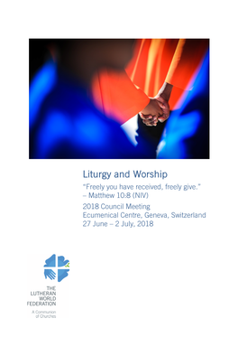 LWF Council Worship