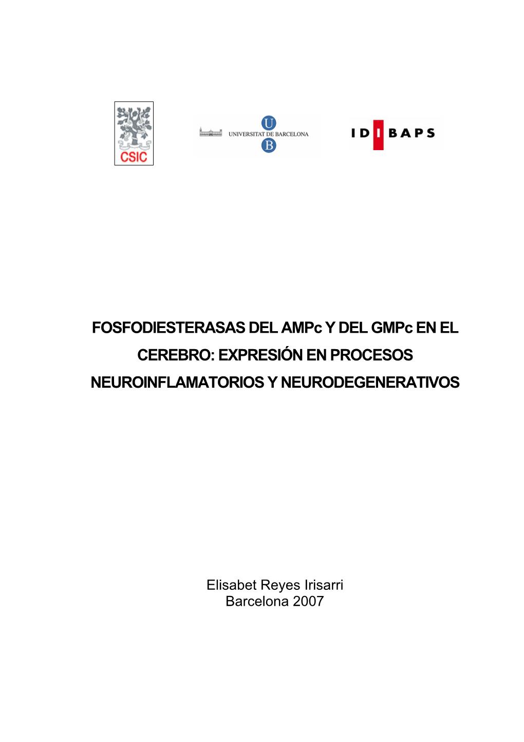 Expresión En Procesos Neuroinflamatorios Y Neurodegenerativos