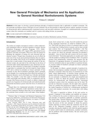 New General Principle of Mechanics and Its Application to General Nonideal Nonholonomic Systems