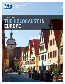 THE HOLOCAUST in EUROPE Warsaw